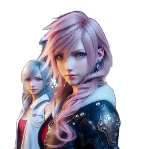 jacket, face, concept art, fantasy art transparent PNG cut-out