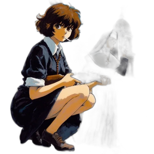 dress, jacket, weapon, umbrella transparent PNG cut-out