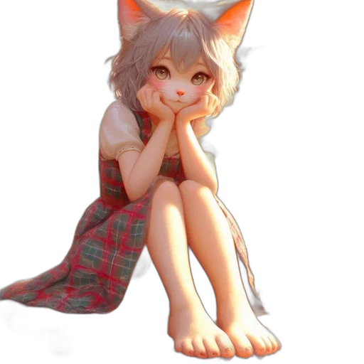 creature, animal, dress, staff transparent PNG cut-out