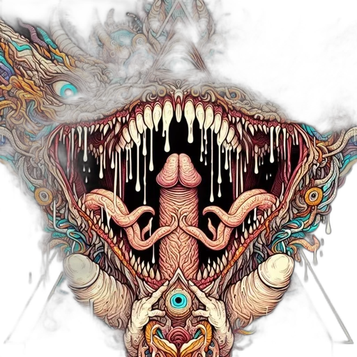 dragon, mask, creature, face transparent PNG cut-out
