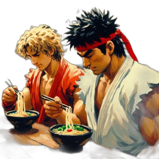 food, concept art, photorealistic, pixel art transparent PNG cut-out