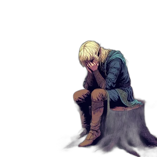 jacket, watercolor, concept art, comic book art transparent PNG cut-out