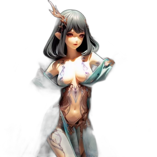 staff, fantasy art, concept art, pixel art transparent PNG cut-out