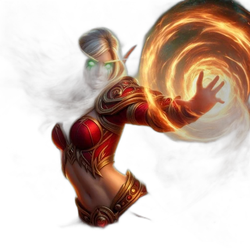 dragon, staff, fantasy art, concept art transparent PNG cut-out