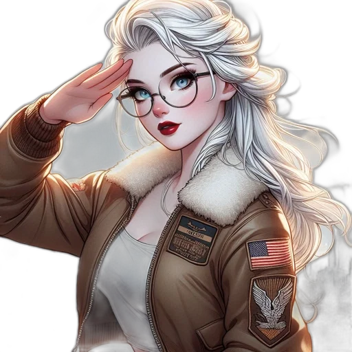 jacket, staff, weapon, face transparent PNG cut-out
