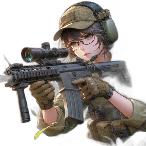 weapon, staff, animal, face transparent PNG cut-out