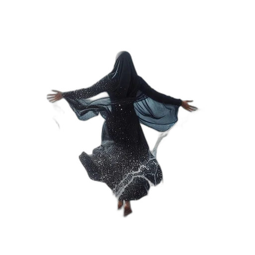 dress, creature, umbrella, jacket transparent PNG cut-out