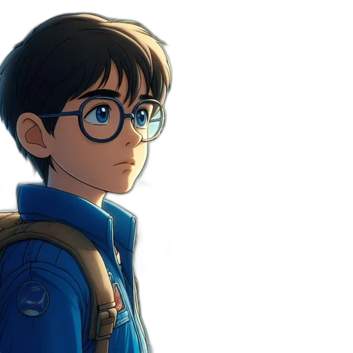 jacket, comic book art, anime, concept art transparent PNG cut-out