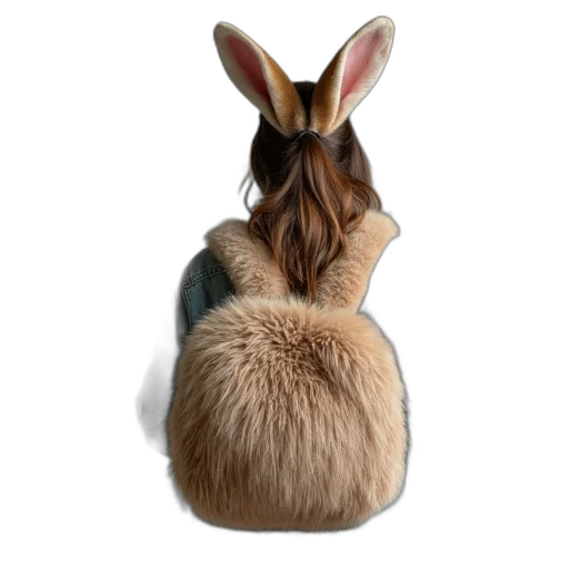 animal, hat, hair, creature transparent PNG cut-out