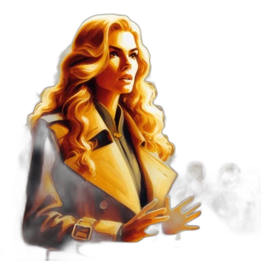jacket, concept art, comic book art, pixel art transparent PNG cut-out