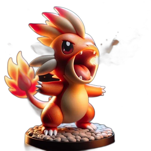 dragon, staff, creature, concept art transparent PNG cut-out