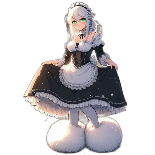 dress, robot, creature, crown transparent PNG cut-out