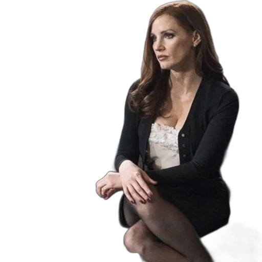 dress, jacket, woman, black transparent PNG cut-out