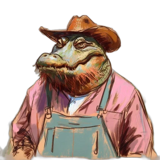 staff, creature, hat, food transparent PNG cut-out