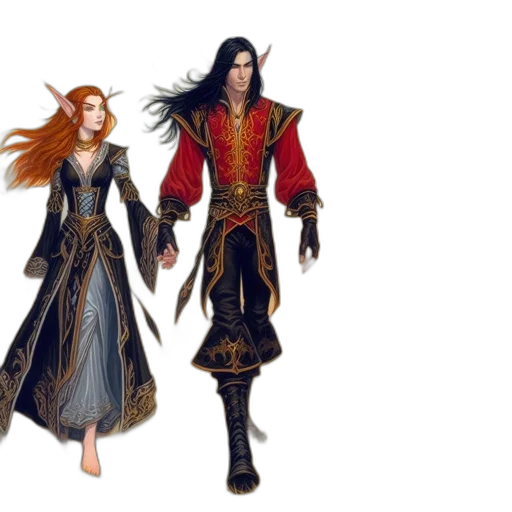 fantasy art, concept art, comic book art, 3d render transparent PNG cut-out