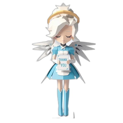 staff, dress, pixel art, 3d render transparent PNG cut-out