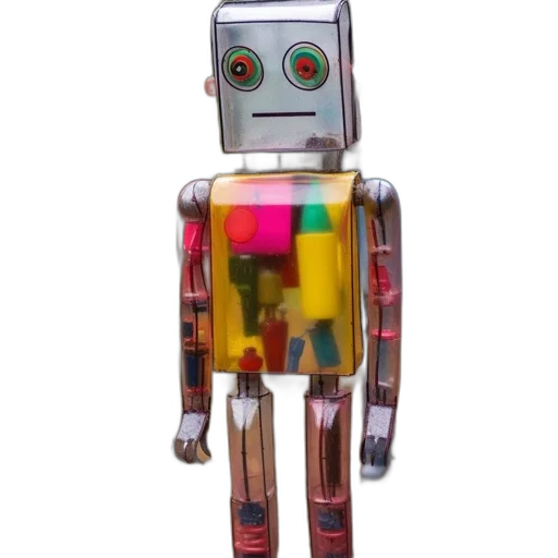 robot, staff, jacket, animal transparent PNG cut-out