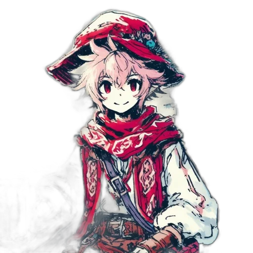 hat, staff, weapon, mask transparent PNG cut-out