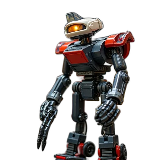 robot, weapon, concept art, 3d render transparent PNG cut-out