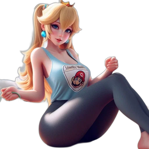 concept art, anime, pixel art, 3d render transparent PNG cut-out
