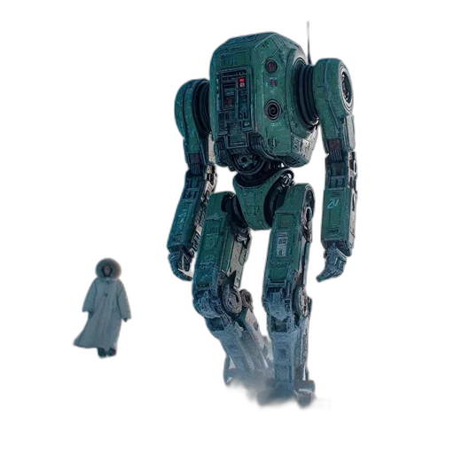 robot, weapon, creature, concept art transparent PNG cut-out