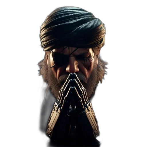 mask, face, jacket, staff transparent PNG cut-out