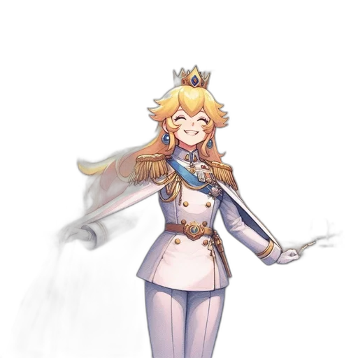 crown, staff, sword, dress transparent PNG cut-out