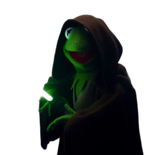 jacket, staff, creature, weapon transparent PNG cut-out