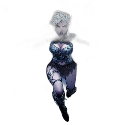 dress, concept art, fantasy art, comic book art transparent PNG cut-out