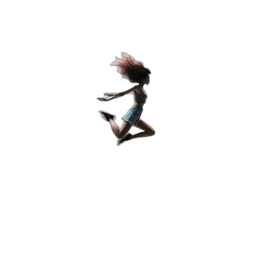 creature, hair, robot, staff transparent PNG cut-out