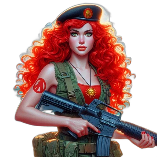 weapon, comic book art, concept art, fantasy art transparent PNG cut-out
