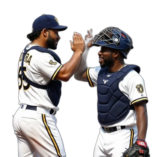 milwaukee, brewers, catcher, francisco transparent PNG cut-out