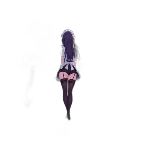 dress, umbrella, hair, creature transparent PNG cut-out