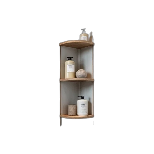 furniture, 3d render, earth tones, corner transparent PNG cut-out