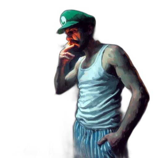 hat, face, mask, concept art transparent PNG cut-out