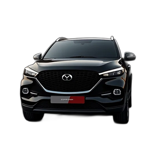 car, 3d render, black, suv transparent PNG cut-out