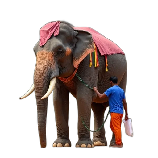 animal, staff, umbrella, concept art transparent PNG cut-out