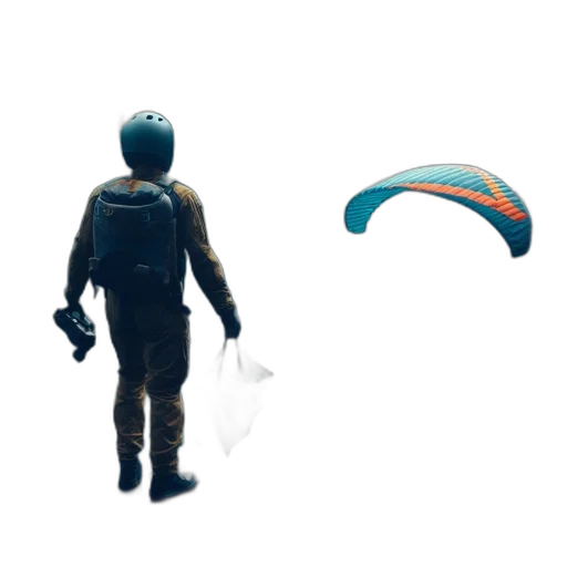 creature, umbrella, mask, weapon transparent PNG cut-out