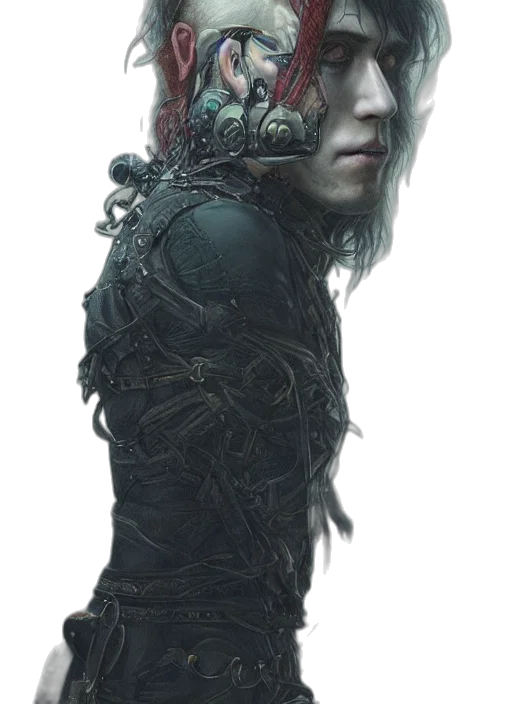 mask, face, robot, creature transparent PNG cut-out