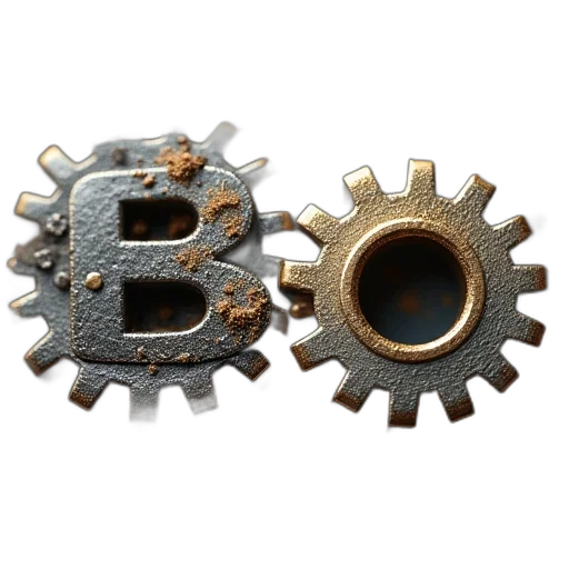 jewelry, 3d render, two, gears transparent PNG cut-out