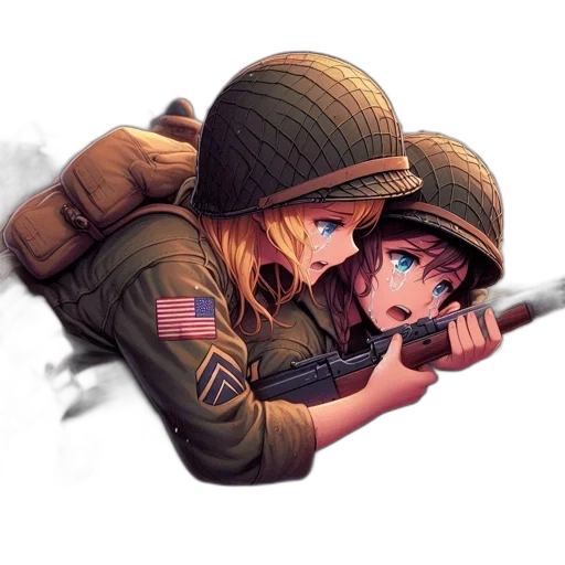 weapon, hat, anime, concept art transparent PNG cut-out