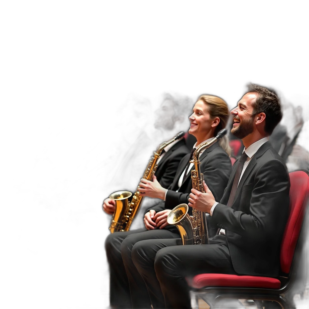 group, people, sitting, theater transparent PNG cut-out