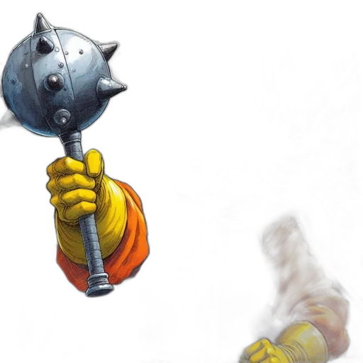 weapon, sword, staff, crown transparent PNG cut-out