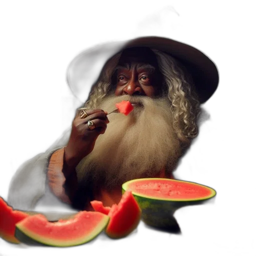 hat, food, creature, face transparent PNG cut-out