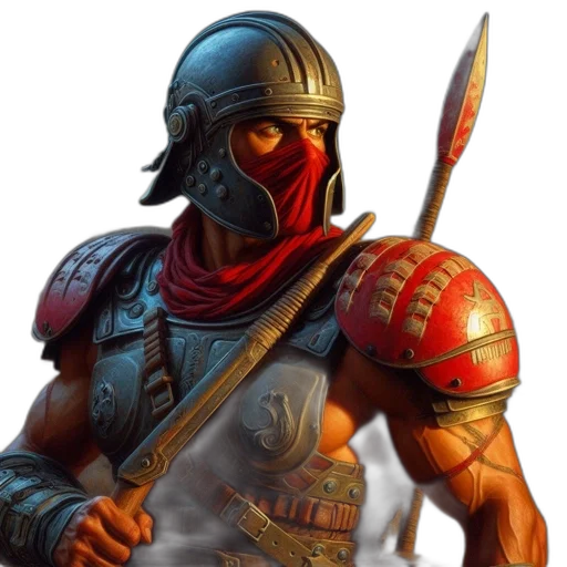 sword, weapon, mask, fantasy art transparent PNG cut-out