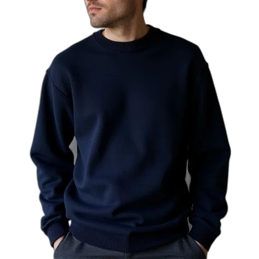 jacket, staff, face, 3d render transparent PNG cut-out
