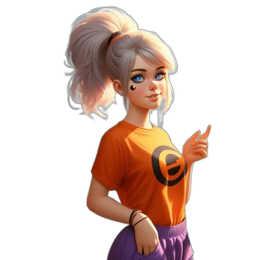 staff, face, concept art, cartoon transparent PNG cut-out