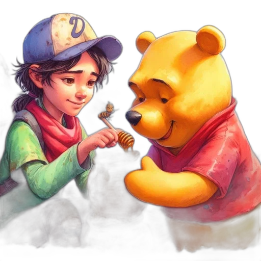 concept art, watercolor, photorealistic, fantasy art transparent PNG cut-out