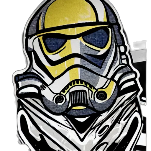 mask, comic book art, concept art, pixel art transparent PNG cut-out