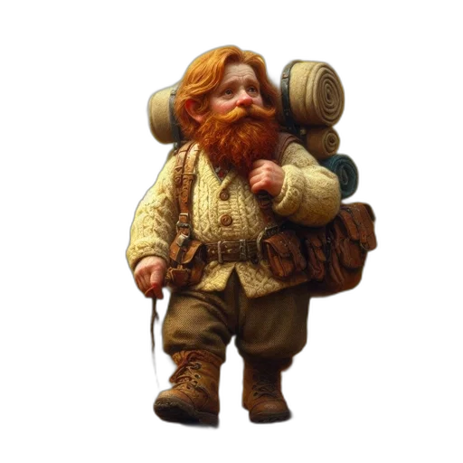 staff, concept art, fantasy art, 3d render transparent PNG cut-out
